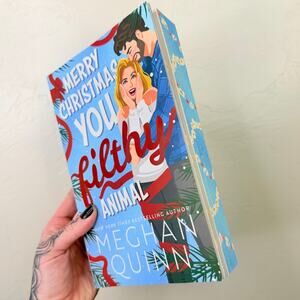 Merry Christmas You Filthy Animal Deluxe Edition By Meghan Quinn Paperback Book